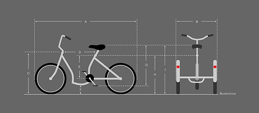 Fahrradschema für maxirad.